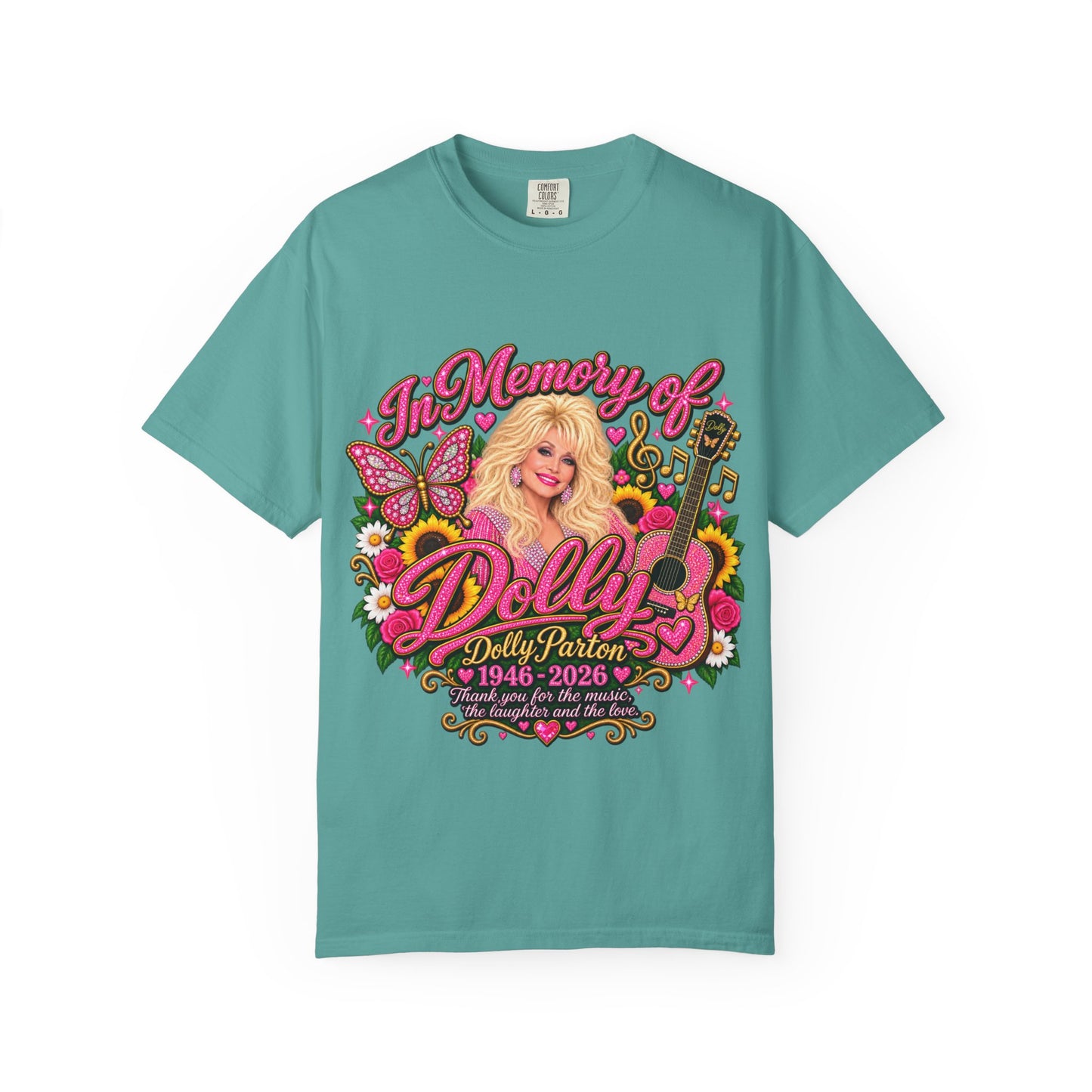 Memorial Graphic T-Shirt — "In Memory of Dolly (1946–2026)" Tribute Tee