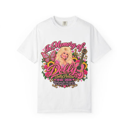 Memorial Graphic T-Shirt — "In Memory of Dolly (1946–2026)" Tribute Tee