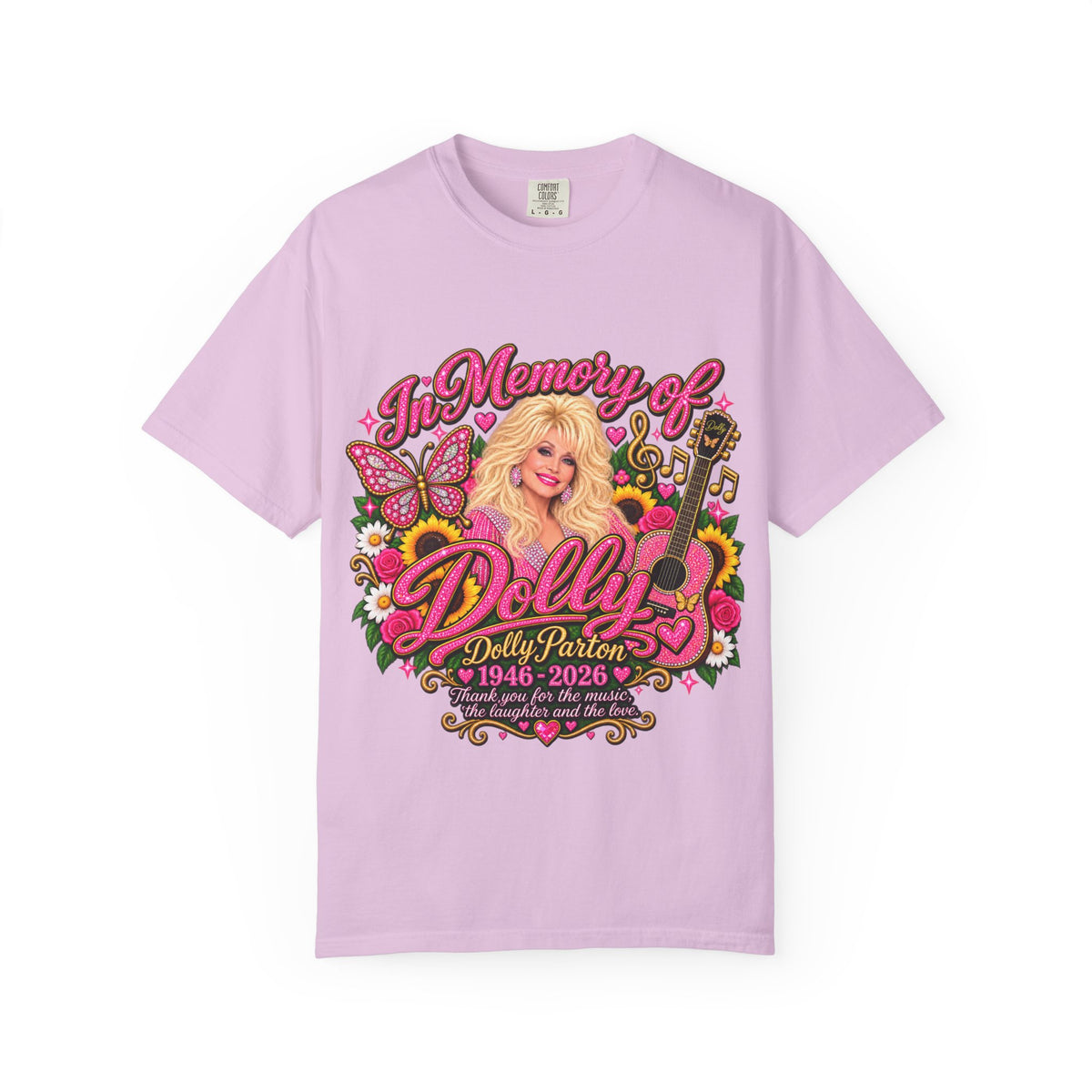 Memorial Graphic T-Shirt — "In Memory of Dolly (1946–2026)" Tribute Tee