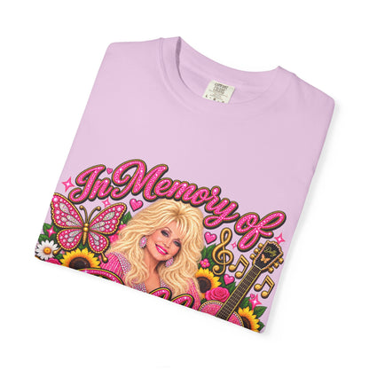 Memorial Graphic T-Shirt — "In Memory of Dolly (1946–2026)" Tribute Tee