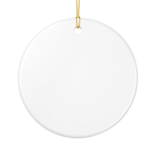 2026 Squishy Hunting Ceramic Ornament — 'The Year of Squishy Hunting' Holiday Decoration