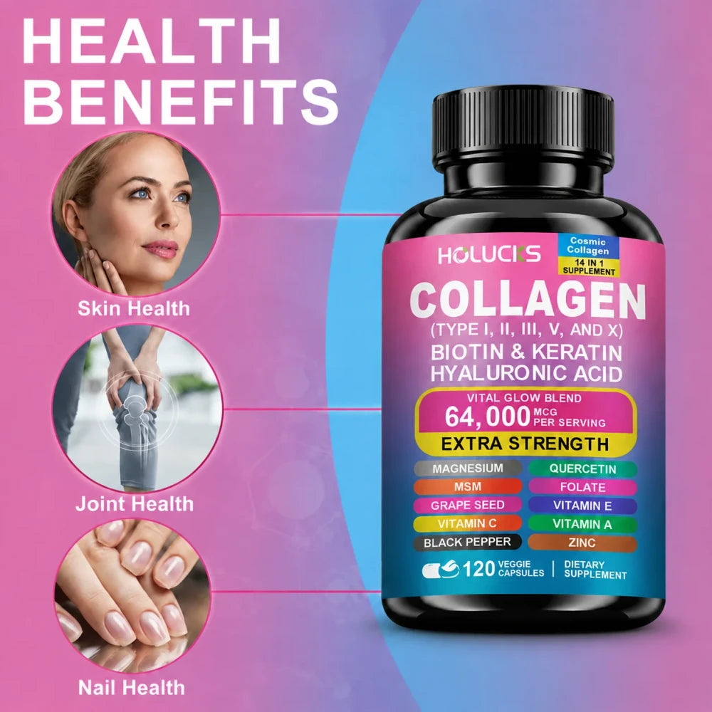 Collagen Supplement with Quercetin for Skin Barrier