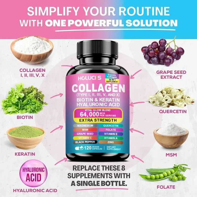 Collagen Supplement with Quercetin for Skin Barrier