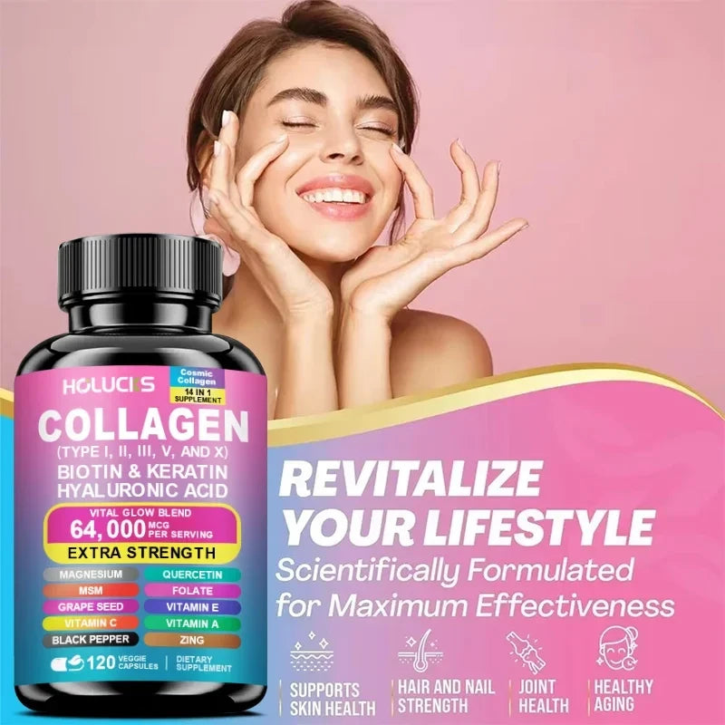 Collagen Supplement with Quercetin for Skin Barrier