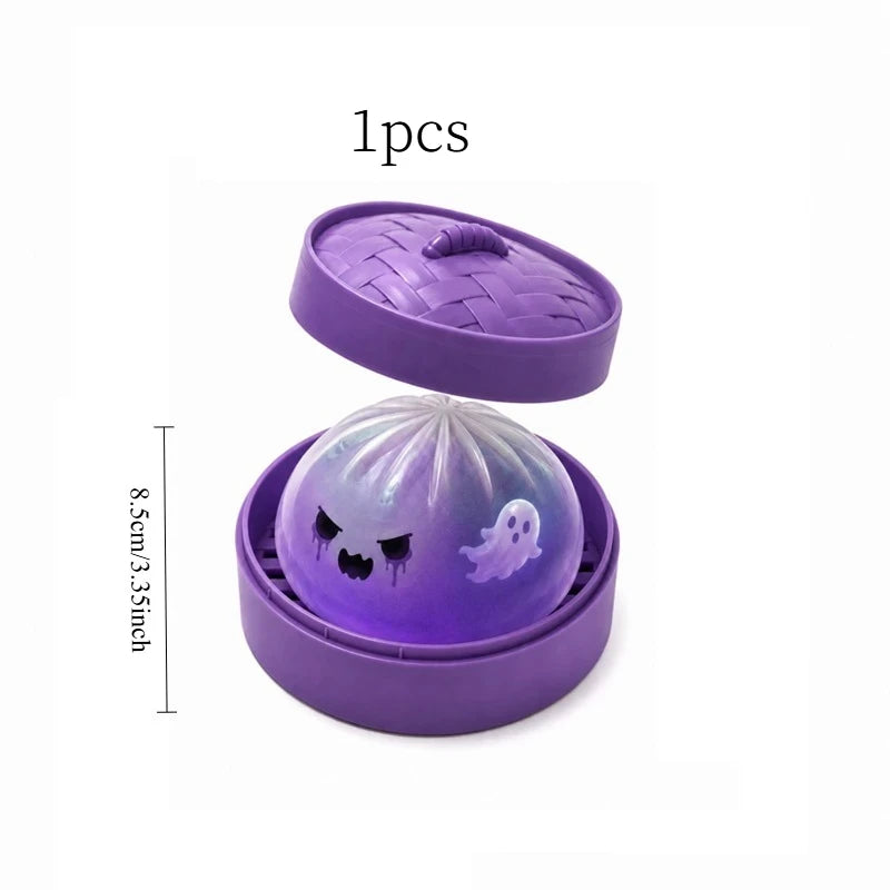 Glitter Halloween Ghost Squishy Toy