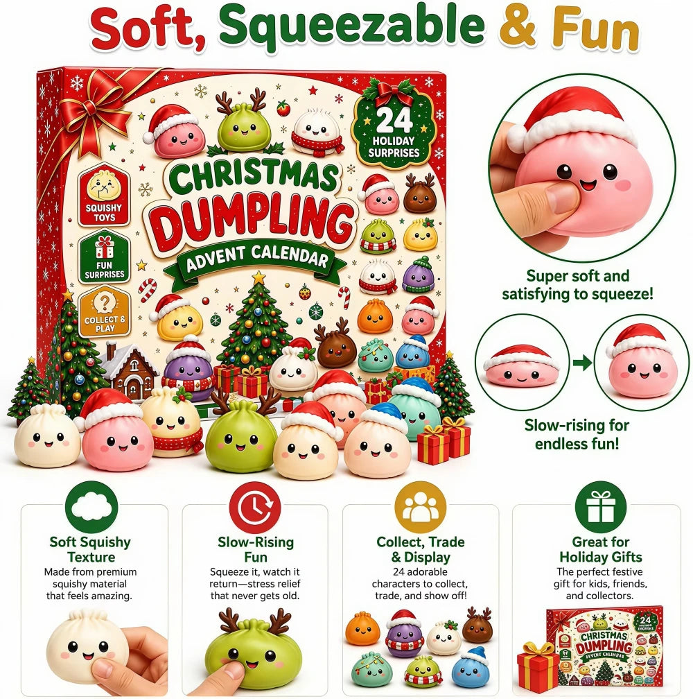 Christmas Squishies Advent Calendar