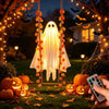Hanging Light Up Halloween Ghost Swing
