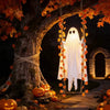 Hanging Light Up Halloween Ghost Swing