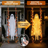 Hanging Light Up Halloween Ghost Swing