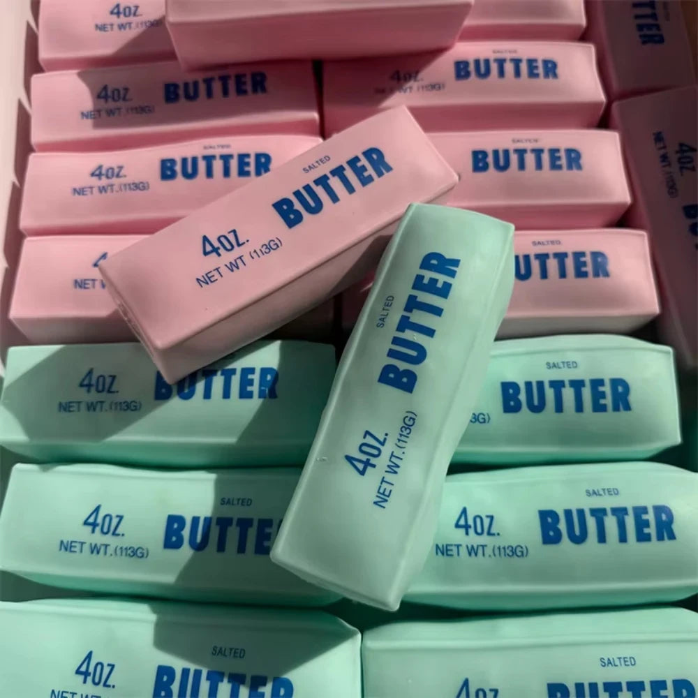 🧈 MEET THE CRUNCHY BUTTER SQUISHY
The butter you squeeze… not spread. 😂