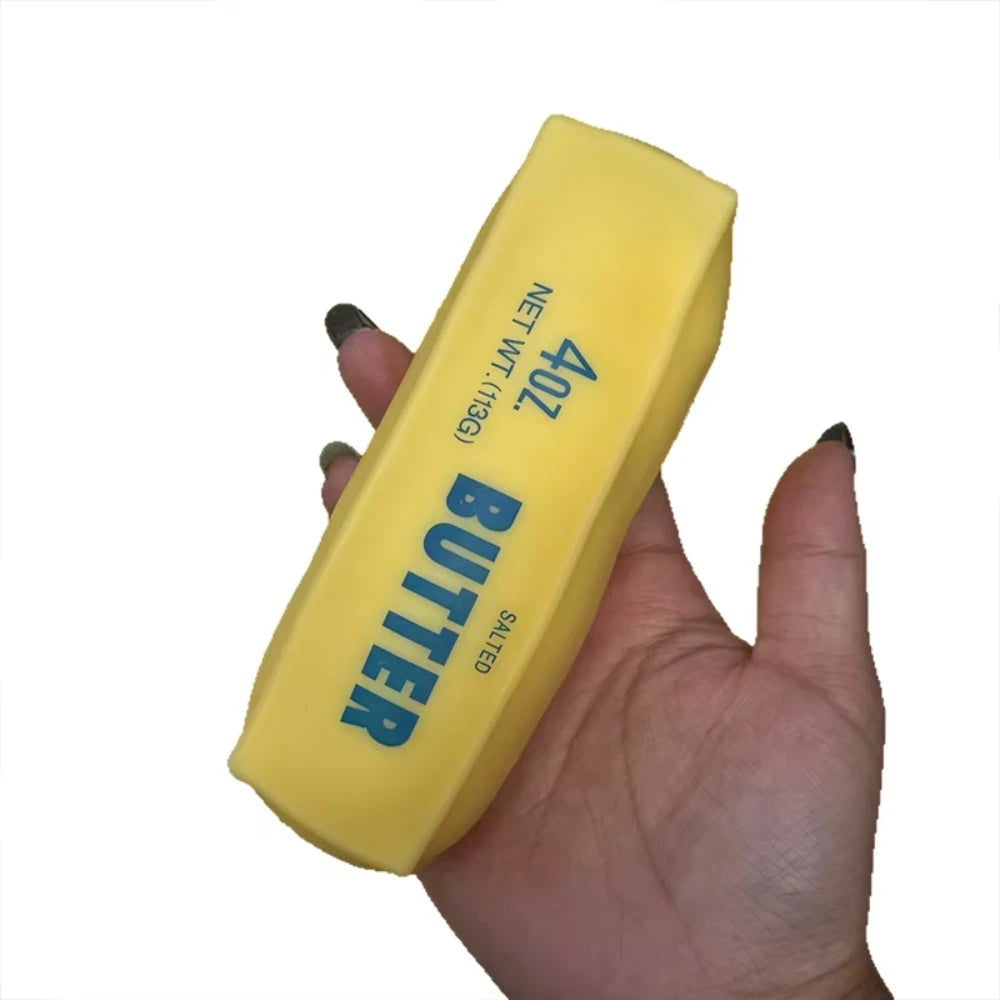 🧈 MEET THE CRUNCHY BUTTER SQUISHY
The butter you squeeze… not spread. 😂