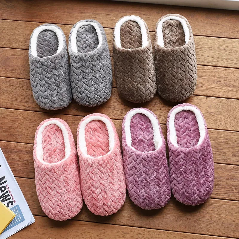 Plush Indoor Home Slippers