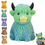Highland Cow Sensory Squeeze Toy
