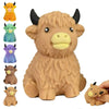 Highland Cow Sensory Squeeze Toy