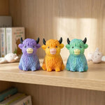 Highland Cow Sensory Squeeze Toy