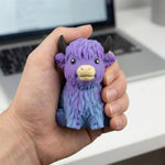 Highland Cow Sensory Squeeze Toy