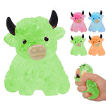 Glitter Highland Cow Fidget Toy