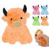 Glitter Highland Cow Fidget Toy