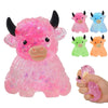 Glitter Highland Cow Fidget Toy