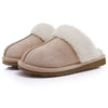 Women's Fuzzy Slippers Memory Foam Slippers Waterproof upper Autumn Winter House Shoes Indoor and Outdoor Slippers Trendy Fluffy Bedroom Slides  Short Plush Slippers Warm Walking Shoes