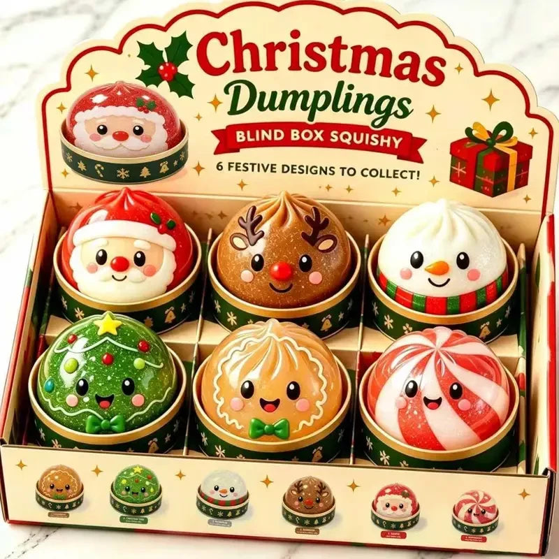 Glitter Jelly Squishy Toy Set