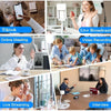 Wireless Lavalier Microphone for iPhone/iPad/Android Smartphones, Plug-and-Play Portable USB-C Lapel Mic for Audio/Video Recording, Mini Wireless Microphone for Live Streams, Interviews,Teaching, Vlog, YouTube,Tiktok, 2-Pack Sets, Smartphone
