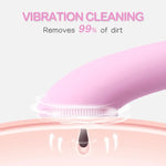 Heatable Vibrating Facial Cleansing Brush