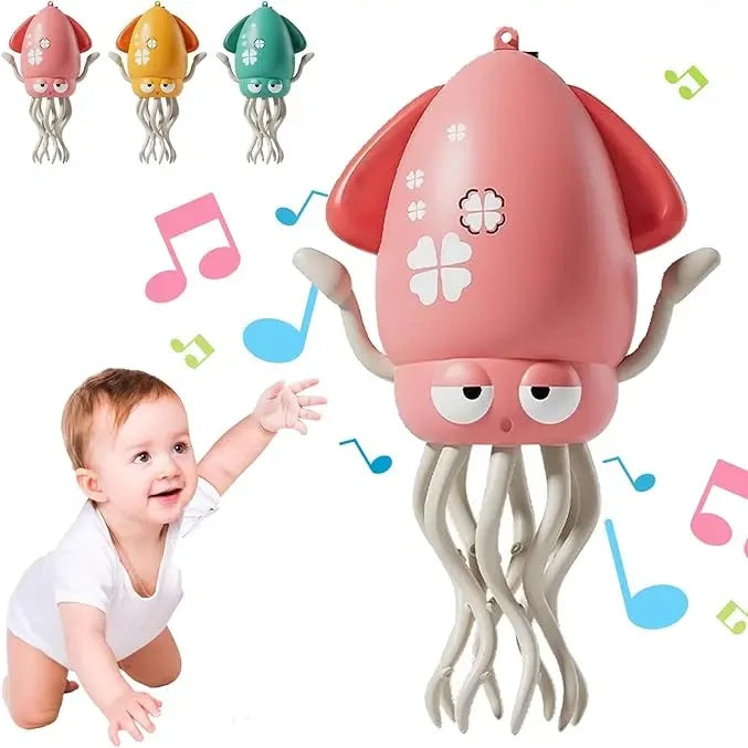 Interactive Crawling Octopus Toy