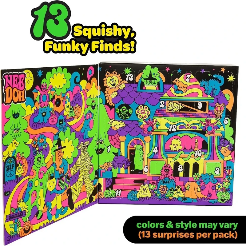 Halloween Advent Calendar Squishy Toys