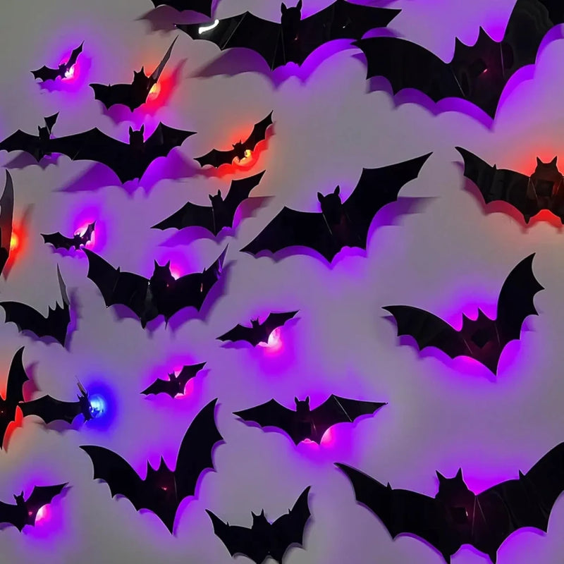 Glow Halloween Party Wall Sticker