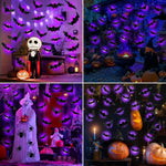 Glow Halloween Party Wall Sticker