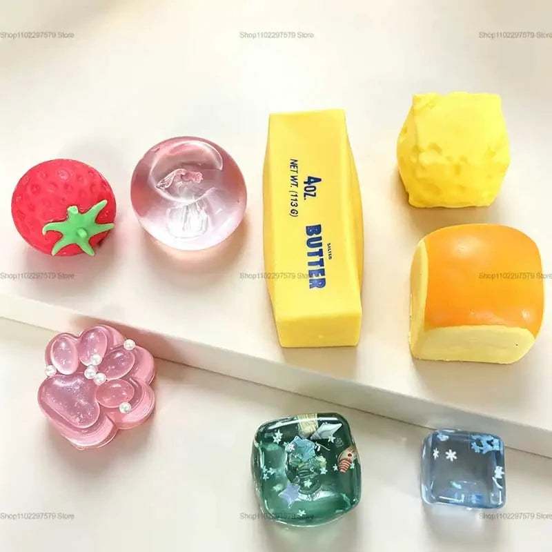 Slow Rising Maltose Sensory Squeeze Toy Set