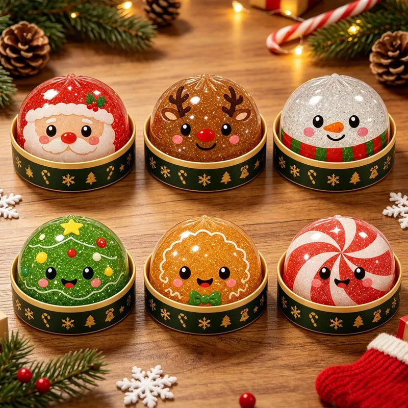 Christmas Steamed Bun Squeeze Toy