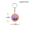 Dumpling Squishy Fidget Keychain