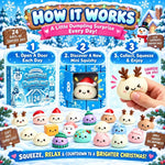 Christmas Advent Calendar Mystery Dumpling Squishy