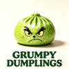 Glitter Green Dumpling Fidget Toy