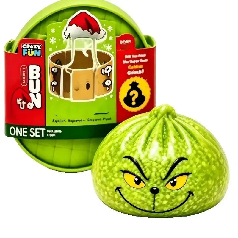 Glitter Green Dumpling Fidget Toy