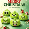 Glitter Green Dumpling Fidget Toy
