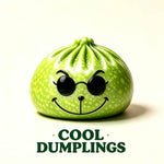 Glitter Green Dumpling Fidget Toy