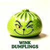 Glitter Green Dumpling Fidget Toy