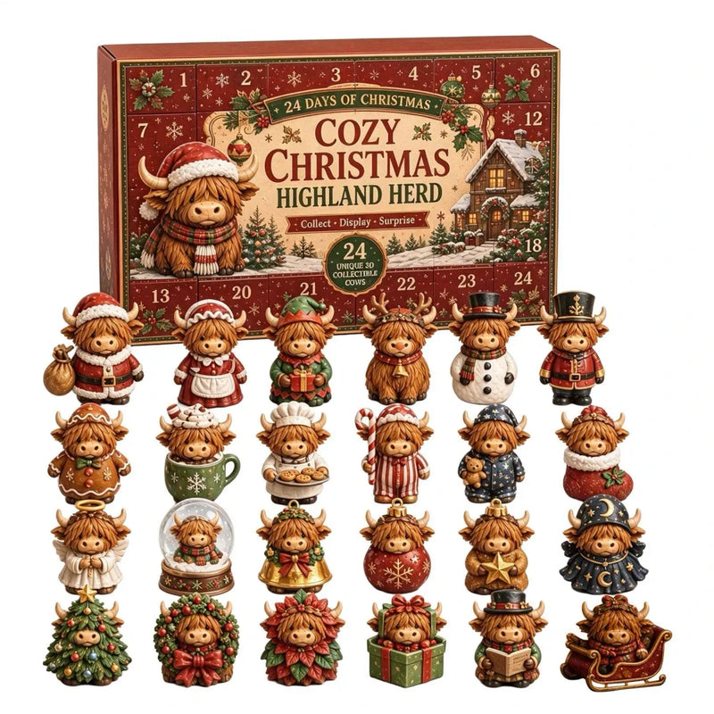Highland Cow Advent Calendar