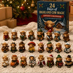 Cow Christmas Countdown Calendar