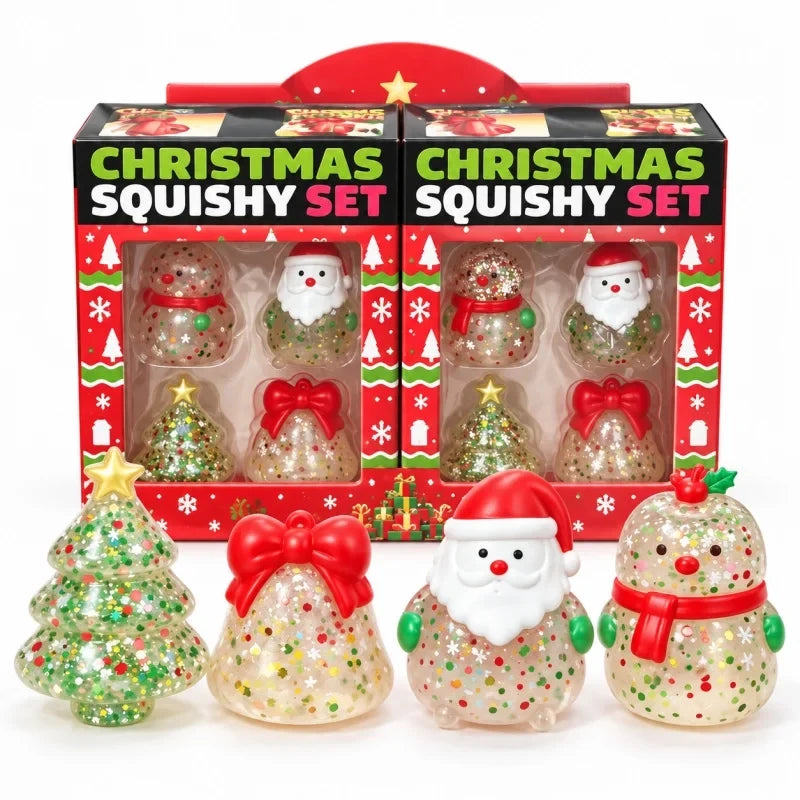 Christmas Squishy Toy Set