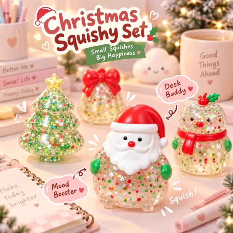 Christmas Squishy Toy Set
