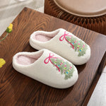 Christmas Cotton Slippers