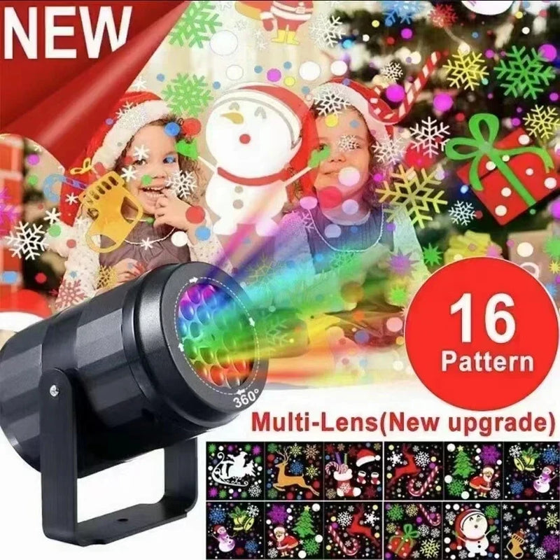 Snowflake Christmas Projector Light