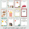 Christmas Surprise Gift Card Book