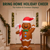 Inflatable Gingerbread Man Yard Decor