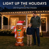 Inflatable Gingerbread Man Yard Decor