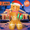 Inflatable Gingerbread Man Yard Decoration